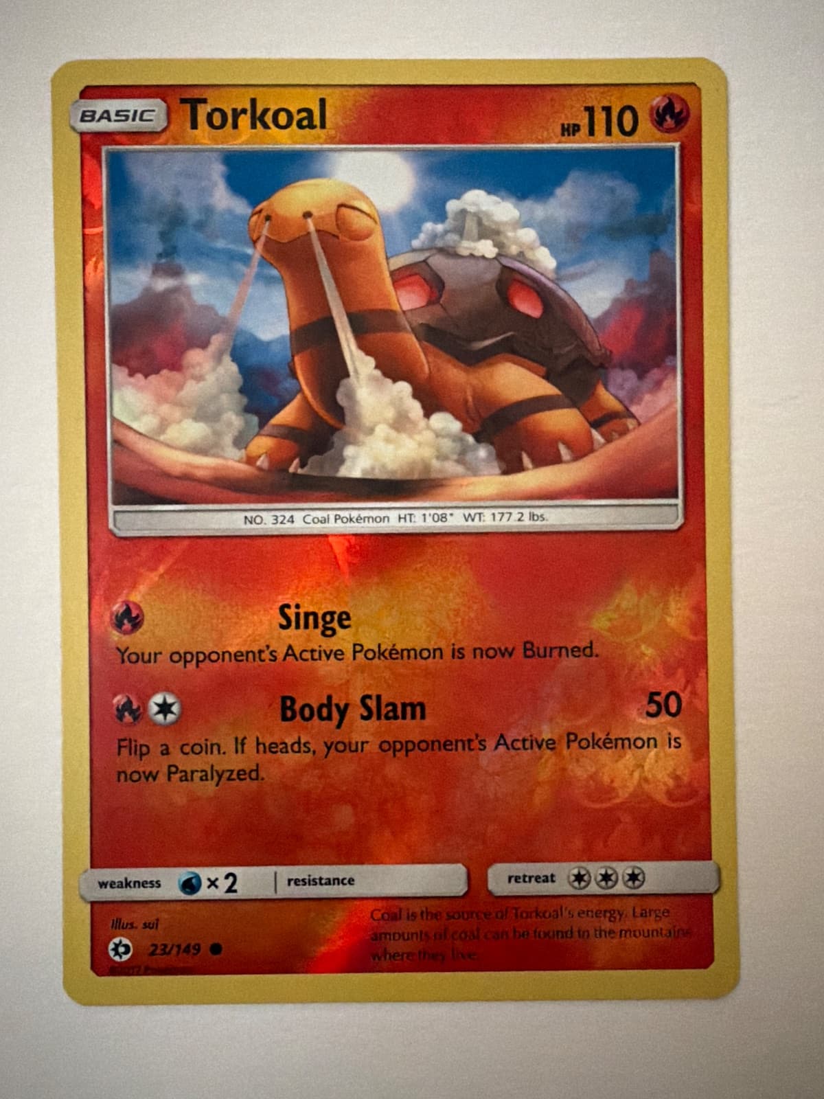 Torkoal from Sun & Moon