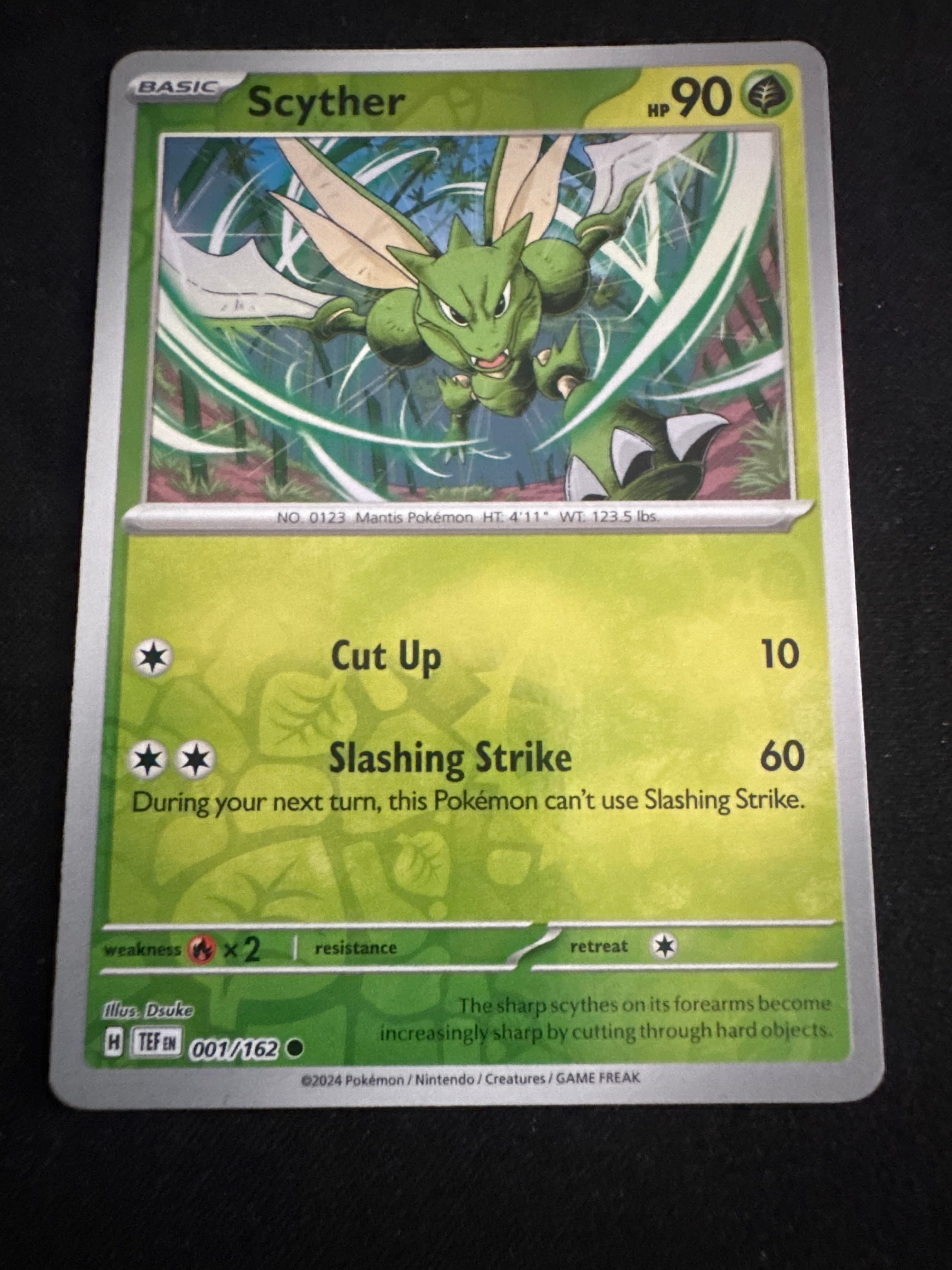 Scyther from Temporal Forces