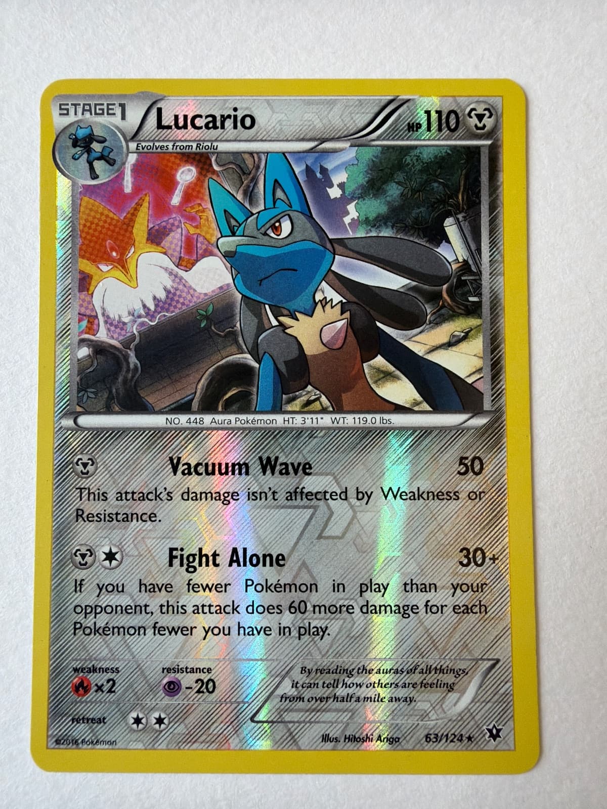 Lucario from Fates Collide