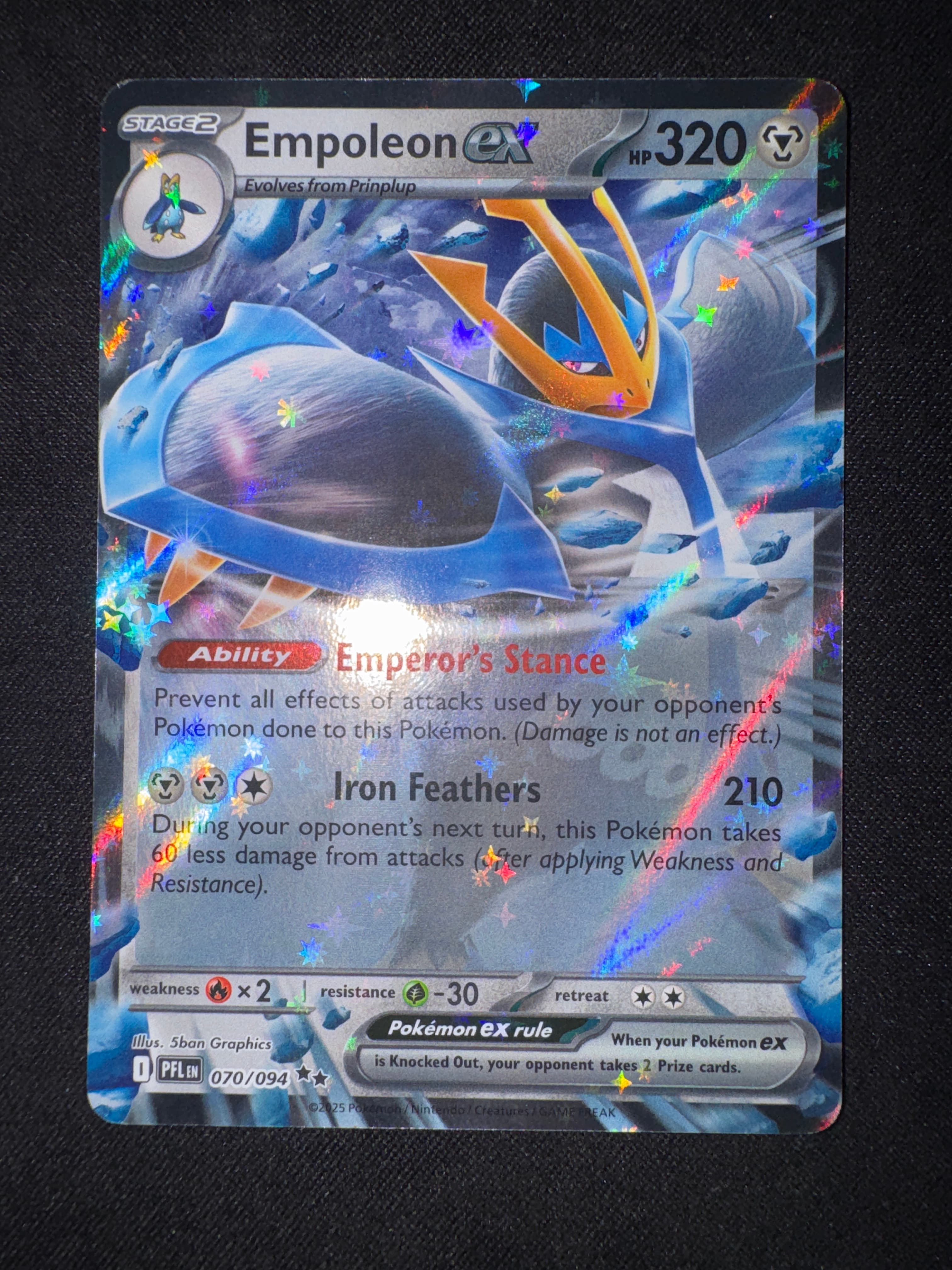 Empoleon ex from Phantasmal Flames