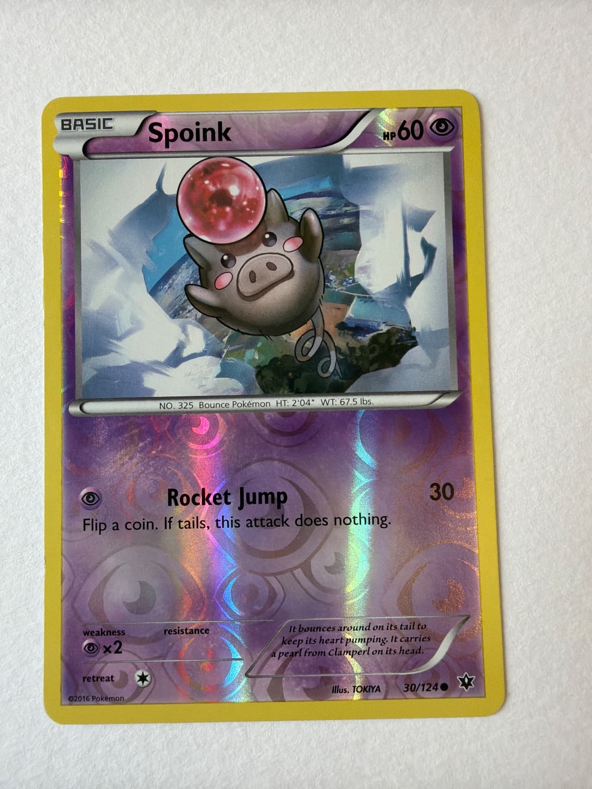 Spoink from Fates Collide