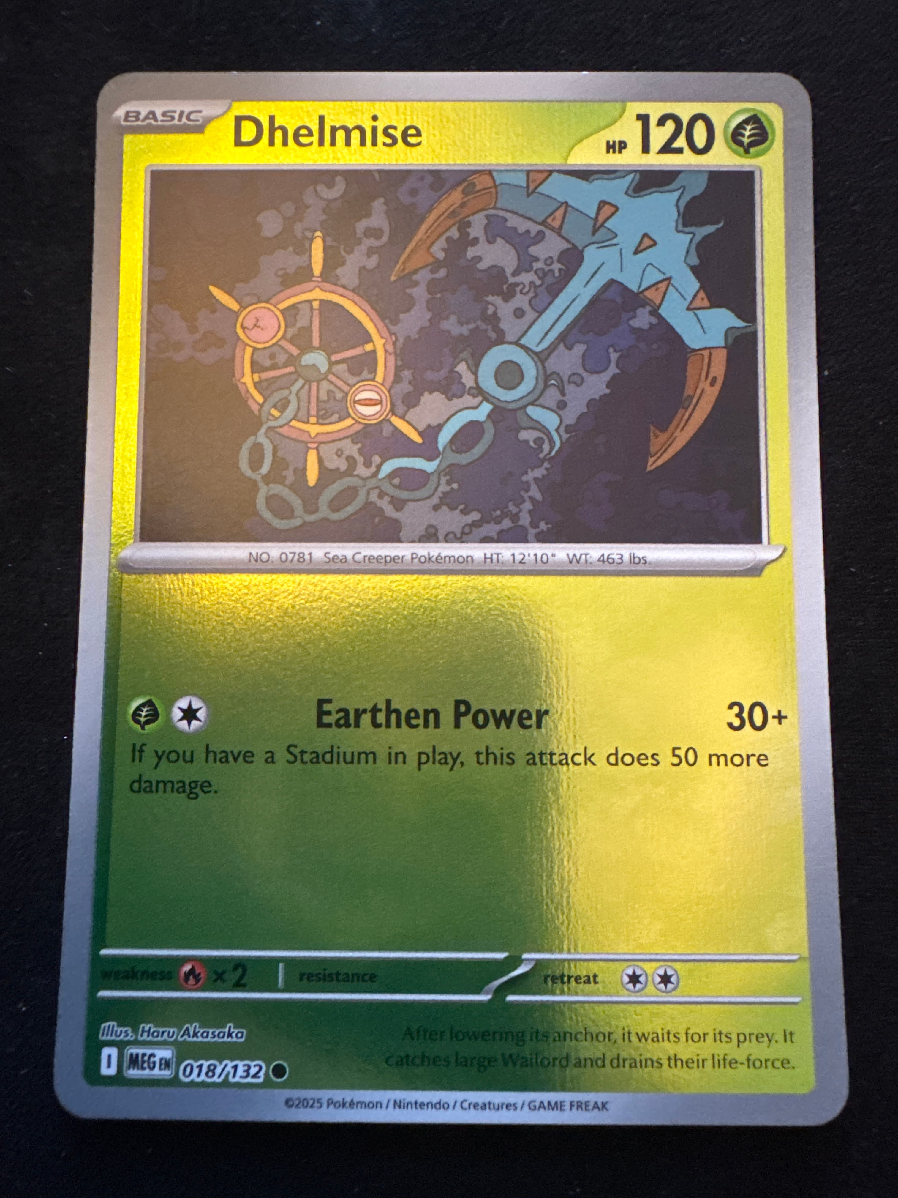 Dhelmise from Mega Evolution
