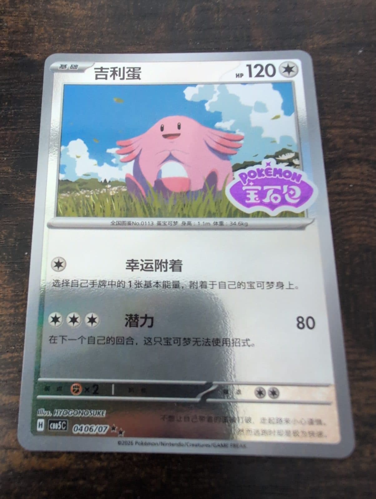 Chansey from 宝石Ⅰ