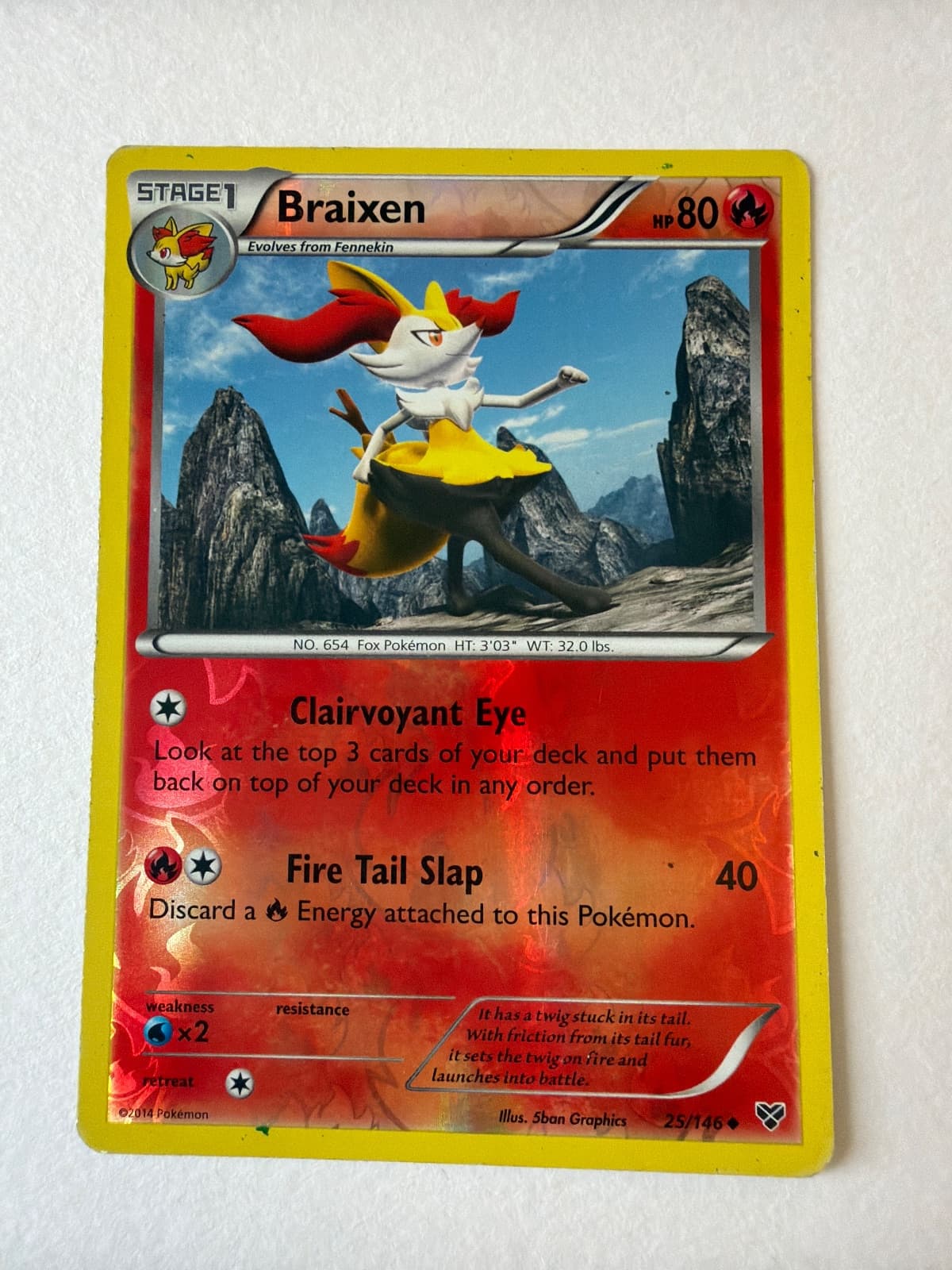 Braixen from XY