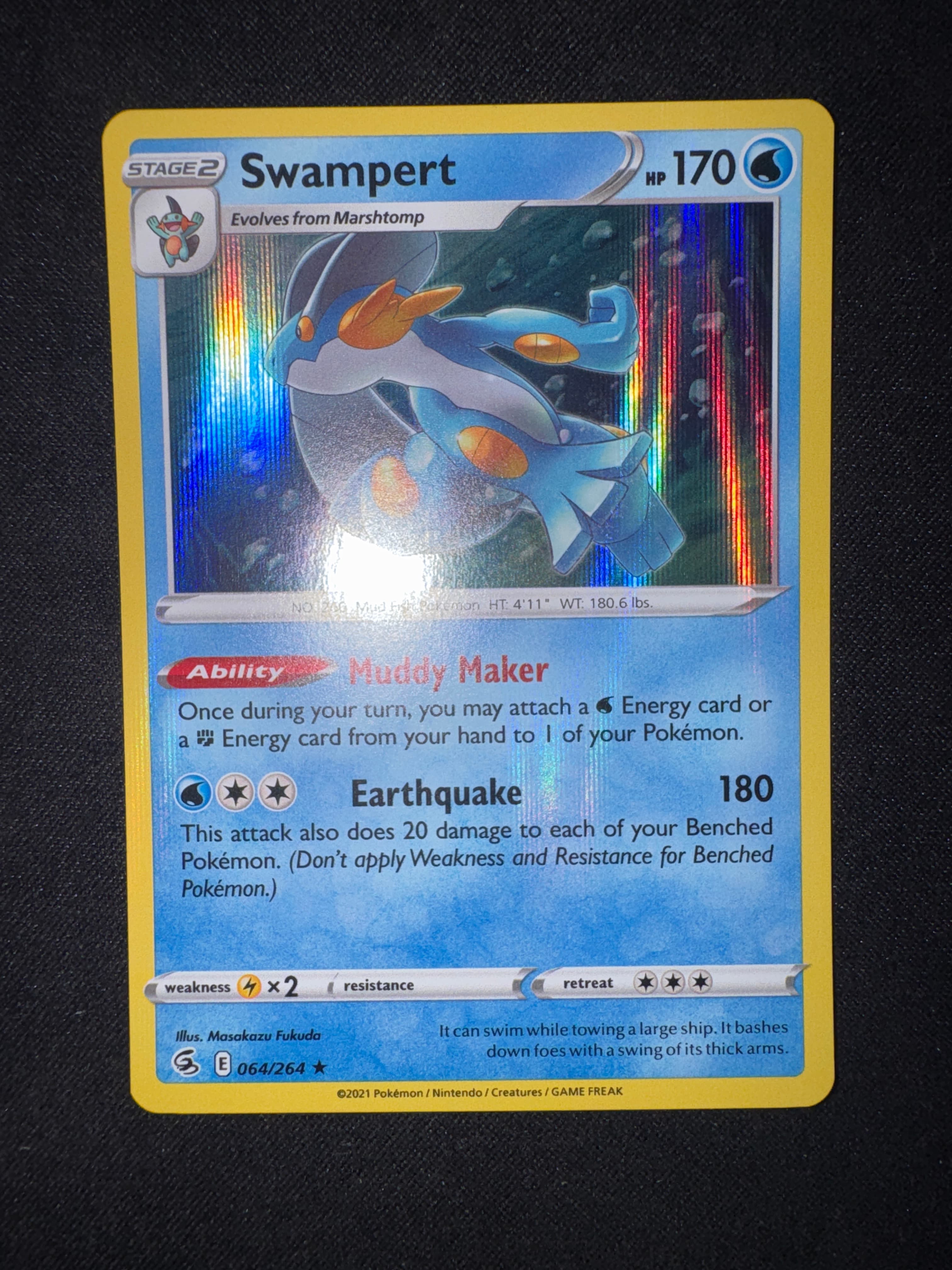 Swampert from Fusion Strike