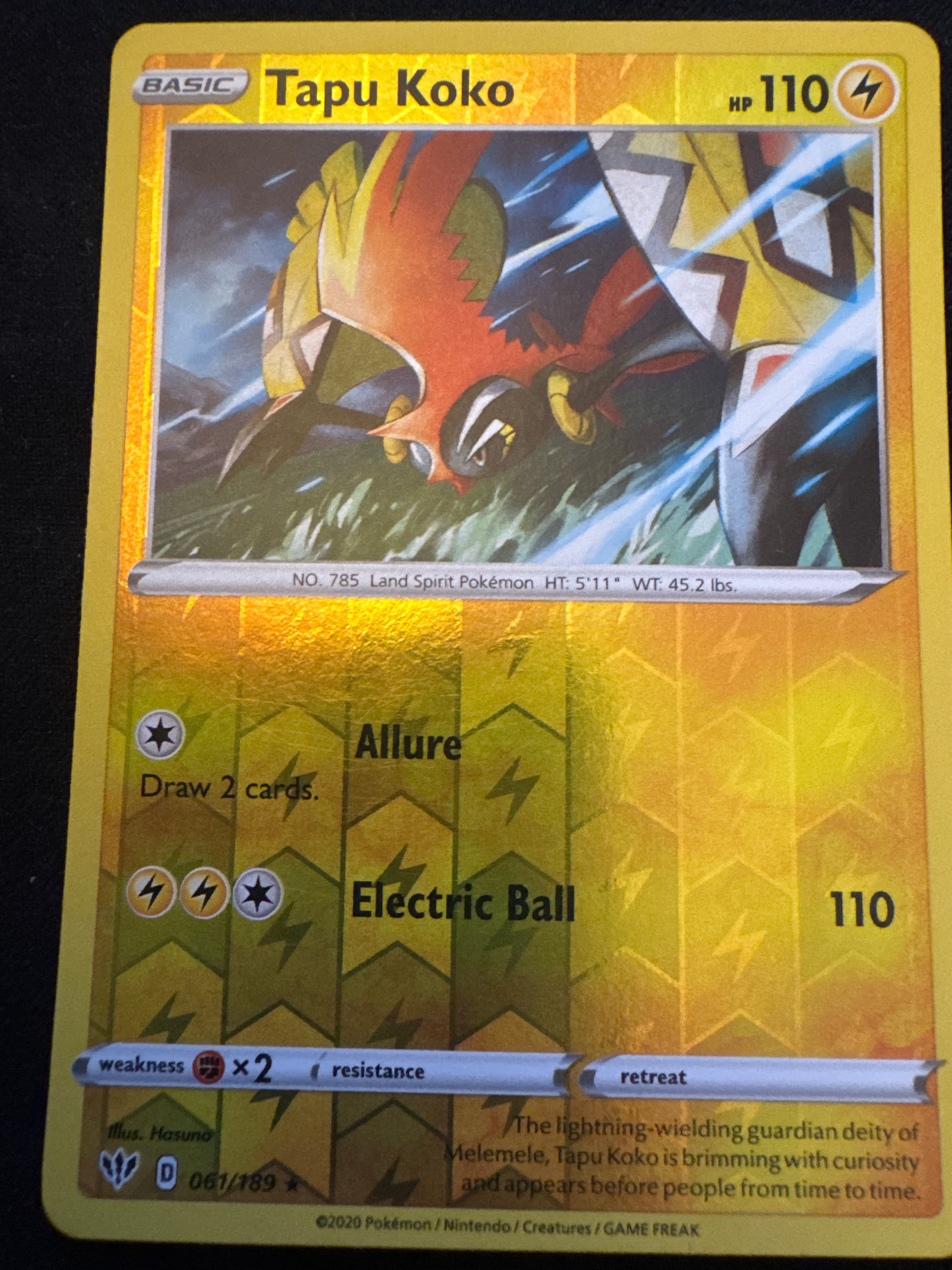 Tapu Koko from Darkness Ablaze