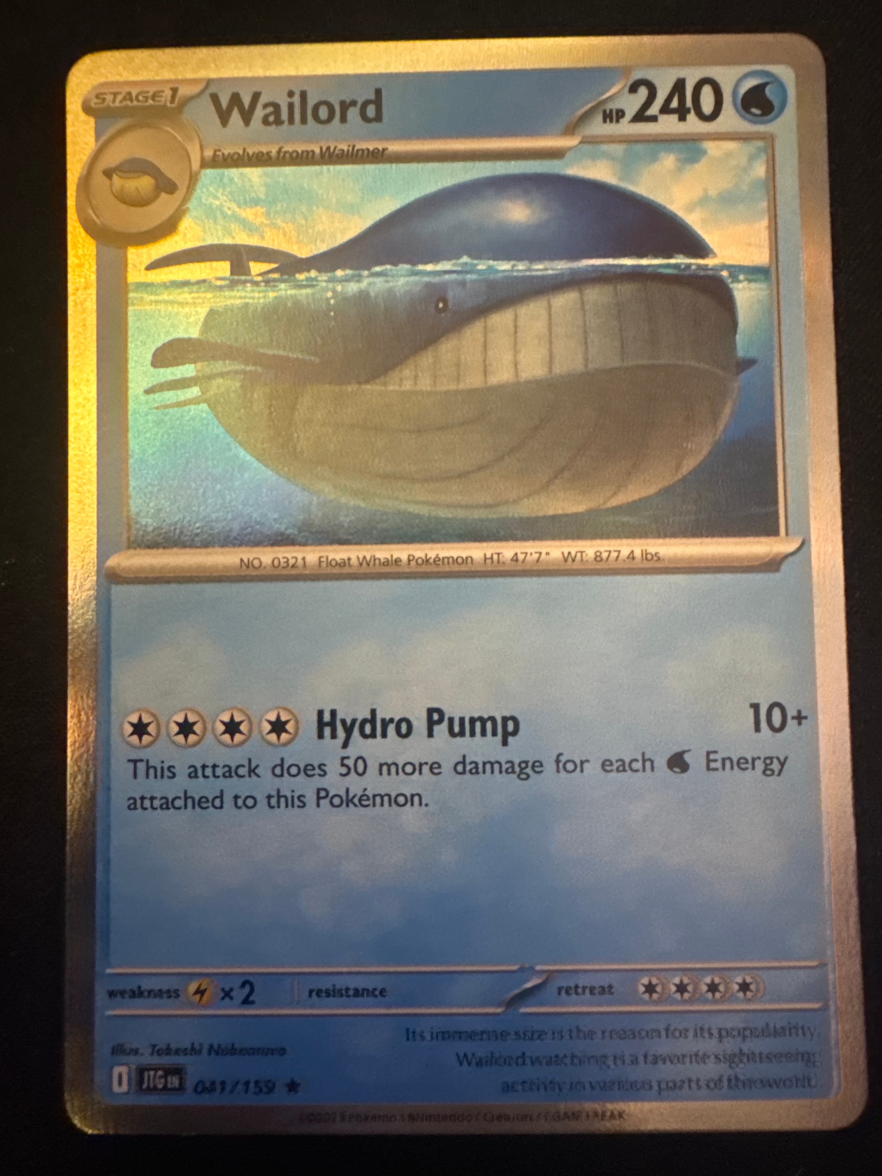 Wailord from Journey Together