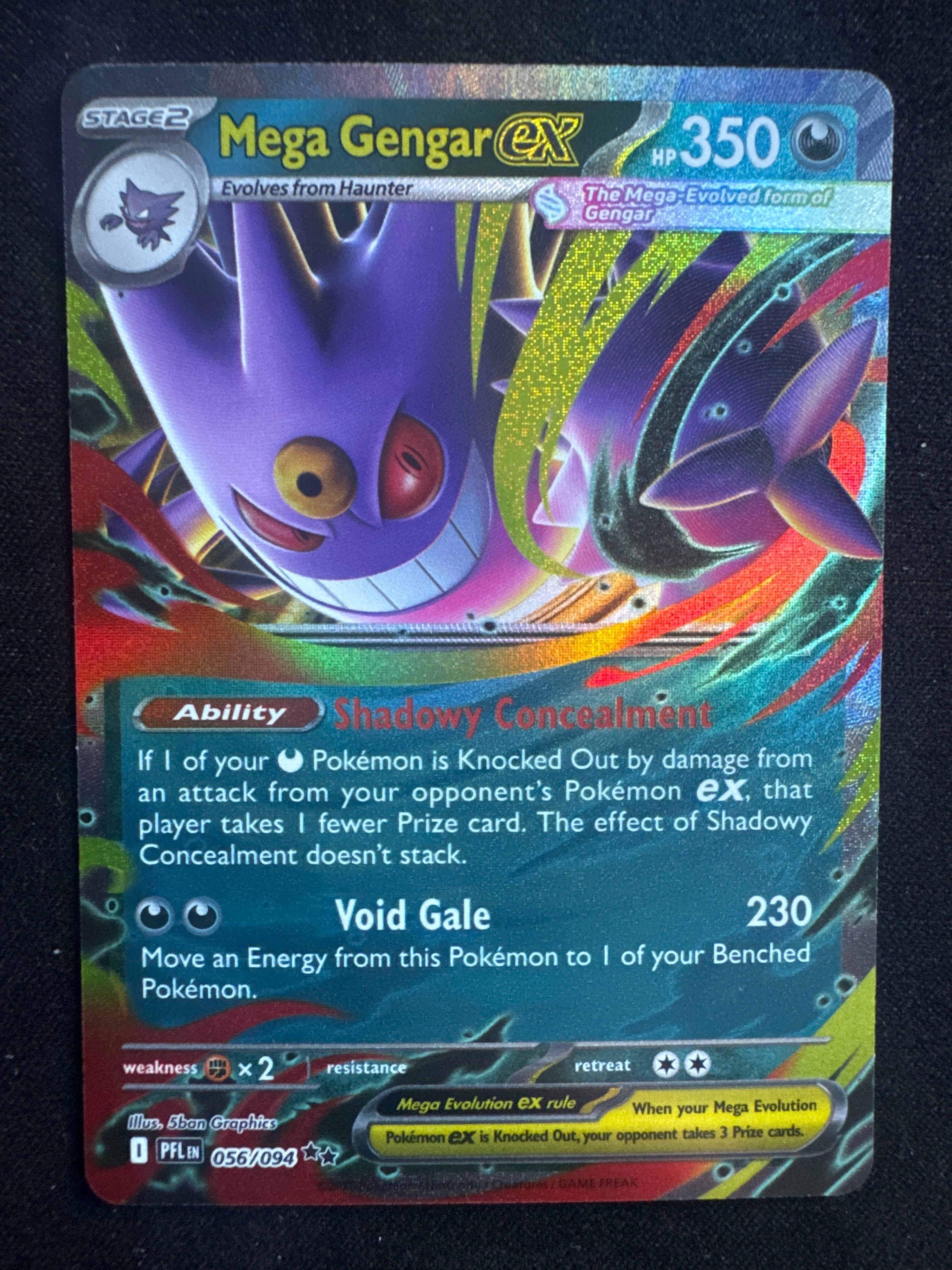 Mega Gengar EX from Phantasmal Flames