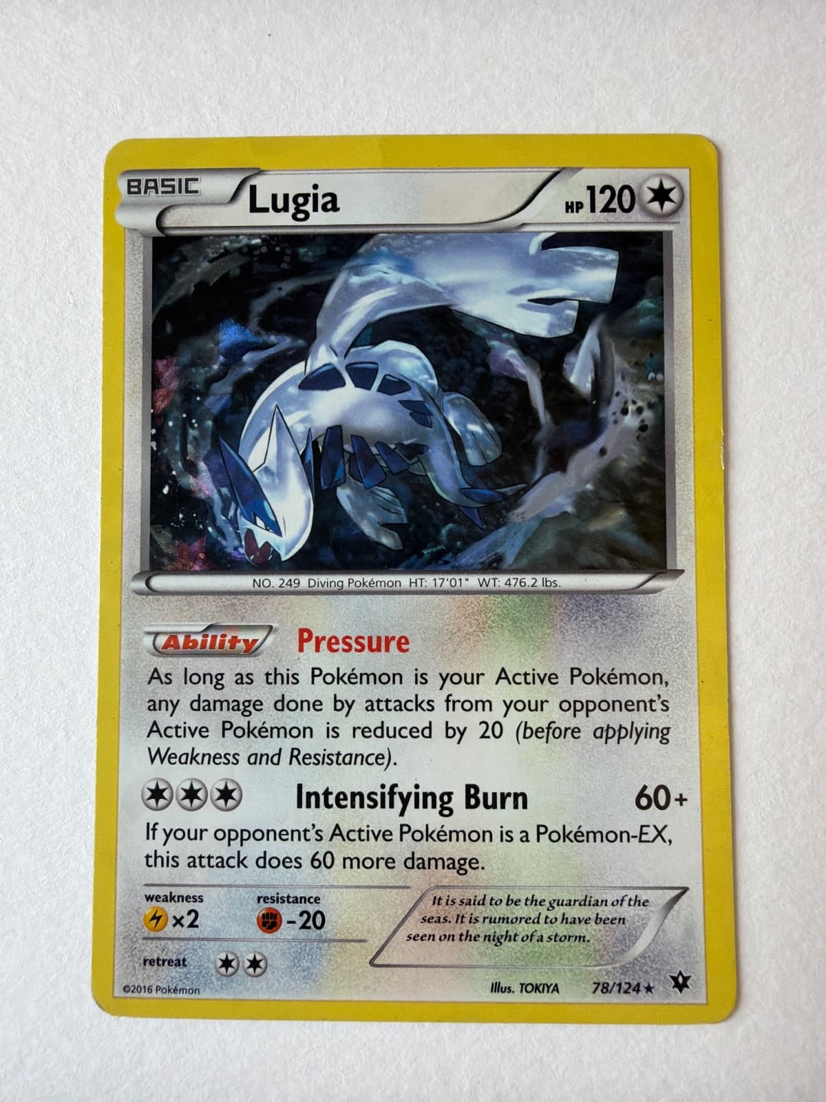 Lugia from Fates Collide