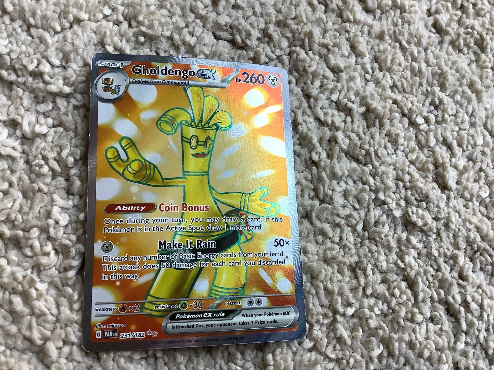 Gholdengo ex from Paradox Rift