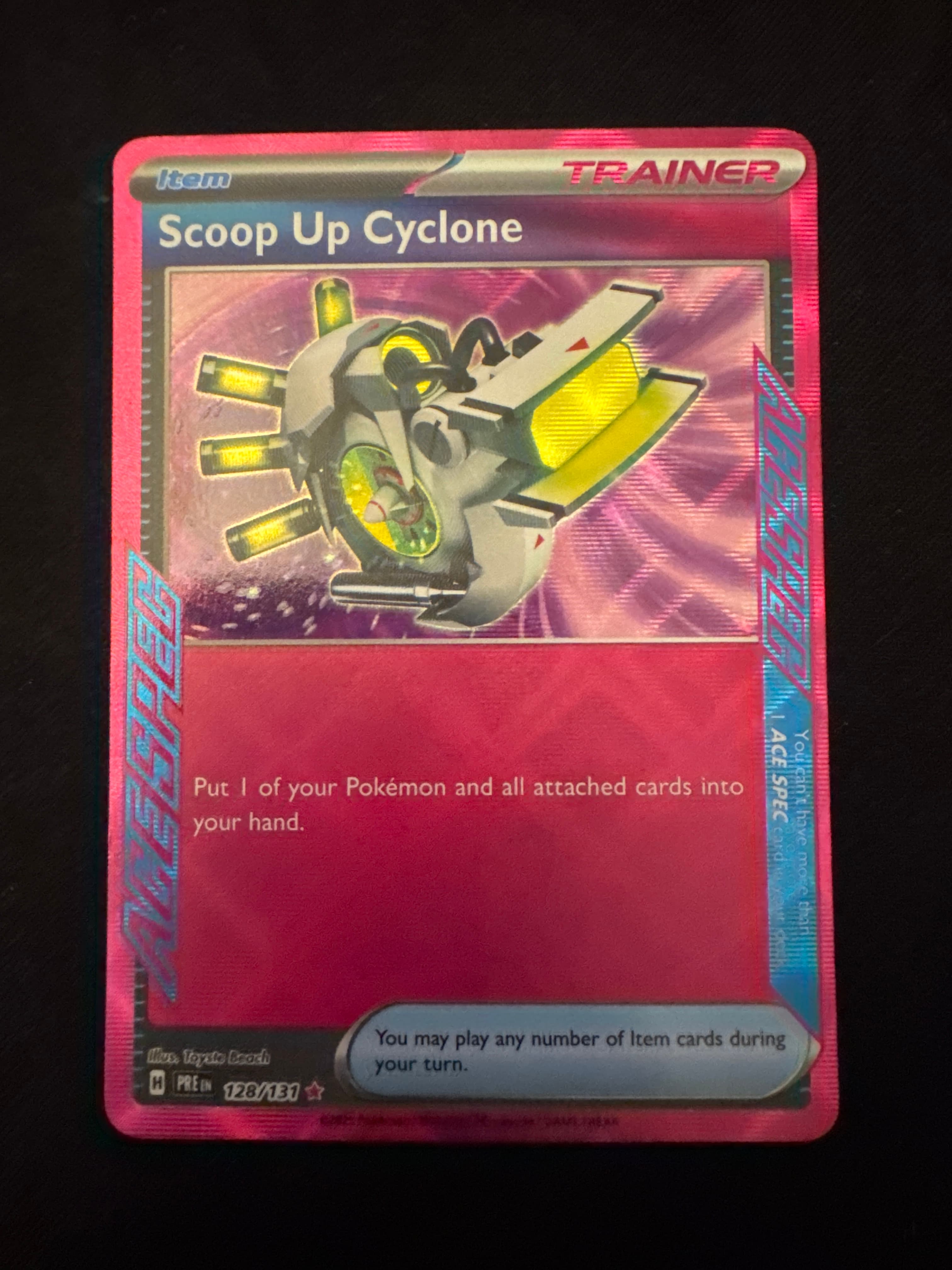 Scoop Up Cyclone from Prismatic Evolutions
